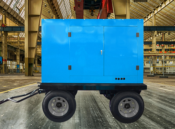 玉柴800kw移動(dòng)拖車(chē)柴油發(fā)電機(jī)組
